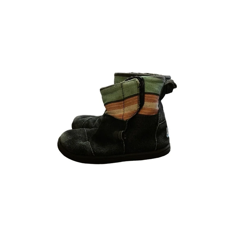 Toms Kids Boots Size T9 Black
